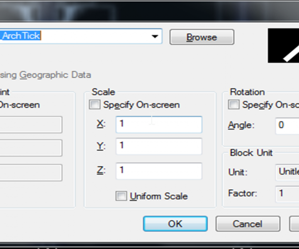 How to modify objects with non-uniform scale