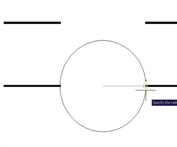 A sample of GstarCAD’s geometry calculator