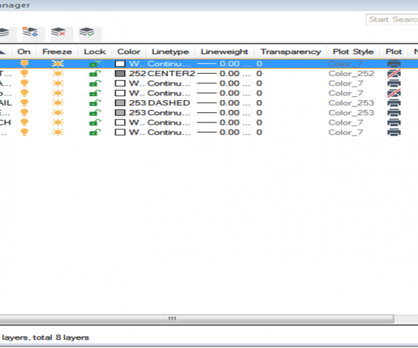 Basics about CAD layers tutorial 2