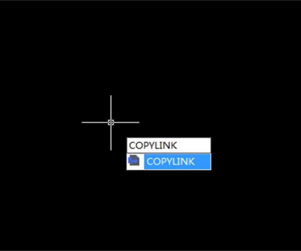 What’s the function of COPYLINK Command?