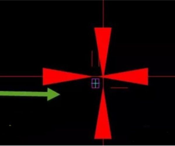 Why dimension arrowhead increases in size after blocks being exploded?