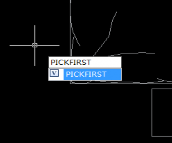 PICKFIRST (System Variable)